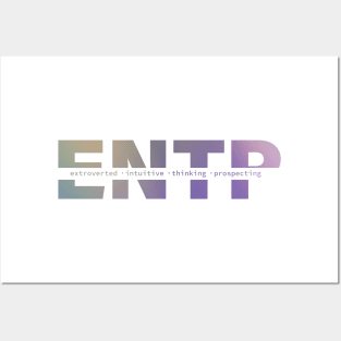 ENTP Personality Posters and Art